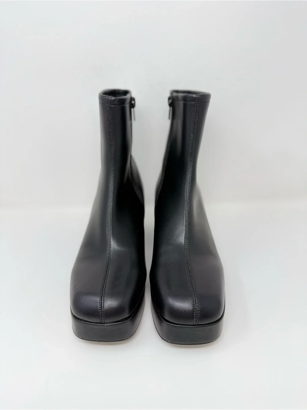 Jeffrey Campbell Capacity Platform Bootie Black Sz 8.5